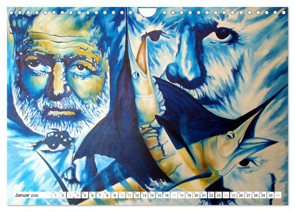 Produktbild: Hemingways Havanna - Ein Dichter und seine Stadt (Wandkalender 2026 DIN A4 quer), CALVENDO Monatskalender