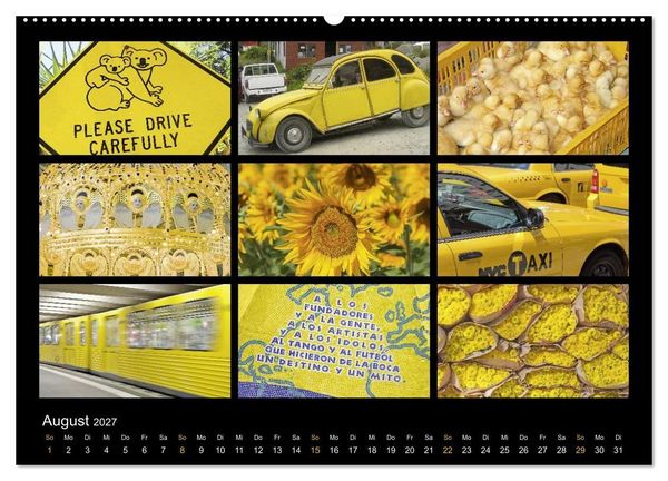 Produktbild: Colours (Wandkalender 2027 DIN A2 quer), CALVENDO Monatskalender