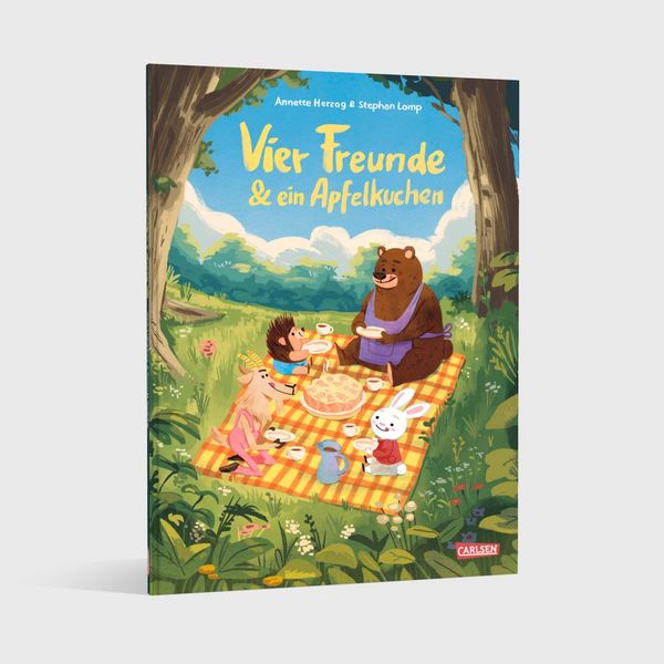 Produktbild: Vier Freunde und ein Apfelkuchen
