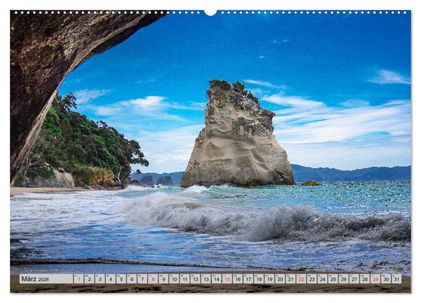 Produktbild: Blickpunkte Neuseeland (hochwertiger Premium Wandkalender 2026 DIN A2 quer), Kunstdruck in Hochglanz
