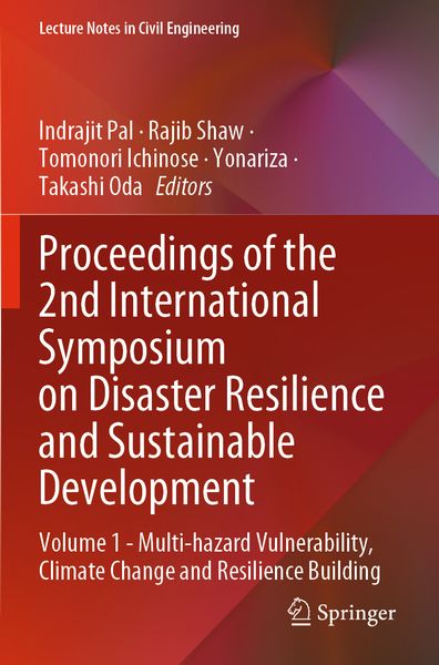 Produktbild: Proceedings of the 2nd International Symposium on Disaster Resilience and Sustainable Development