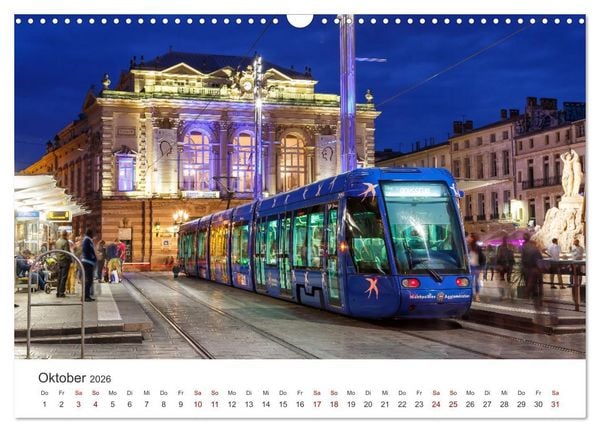 Produktbild: Trams und Stra&szlig;enbahnen (Wandkalender 2026 DIN A3 quer), CALVENDO Monatskalender