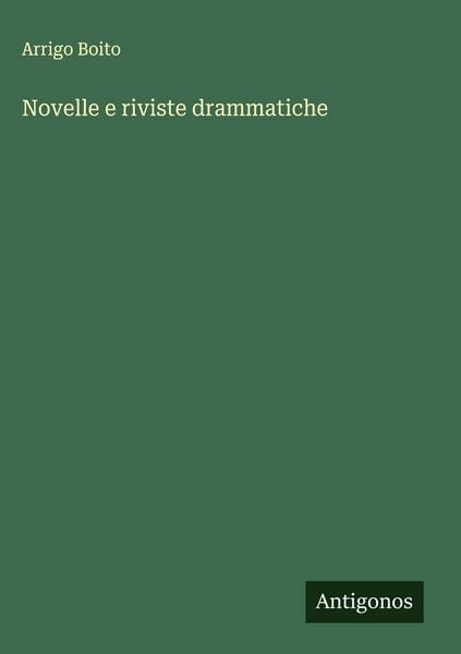 Produktbild: Novelle e riviste drammatiche