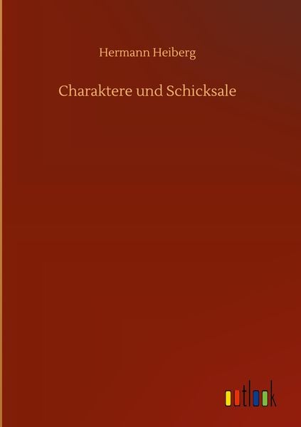 Produktbild: Charaktere und Schicksale