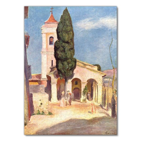 Produktbild: Lais Puzzle Pierre-Auguste Renoir - Kirche in Cagnes 500 Teile