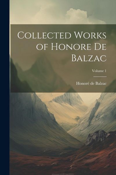 Produktbild: Collected Works of Honore de Balzac; Volume 1