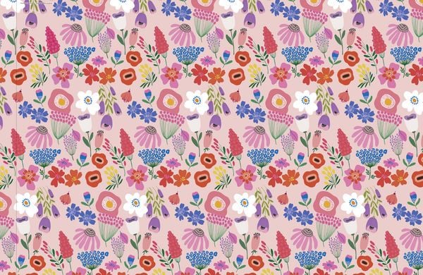 Produktbild: Mit Liebe verpackt &ndash; 10 Geschenkpapierbogen im Blumen-Design