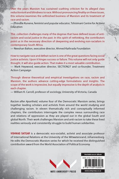 Produktbild: Racism After Apartheid