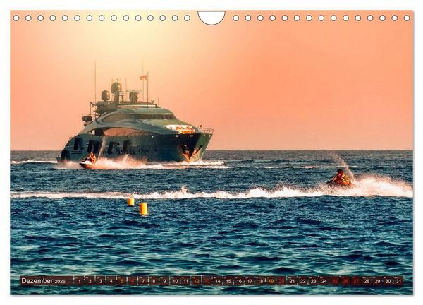 Produktbild: Jetboot - so cool (Wandkalender 2026 DIN A4 quer), CALVENDO Monatskalender