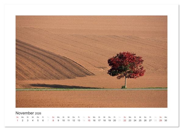 Produktbild: Das Weserbergland (Wandkalender 2026 DIN A3 quer), CALVENDO Monatskalender
