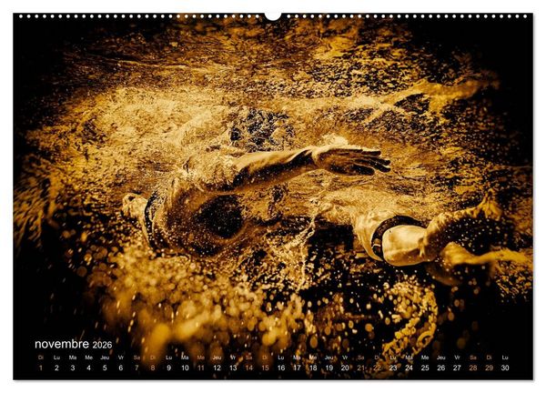 Produktbild: AQUAPASSION (Calendrier mural 2026 DIN A2 vertical) calendrier de bureau