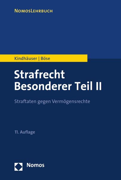 Produktbild: Strafrecht Besonderer Teil II
