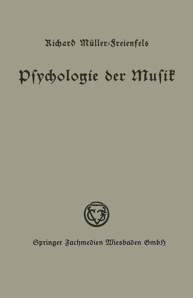Produktbild: Psychologie der Musik