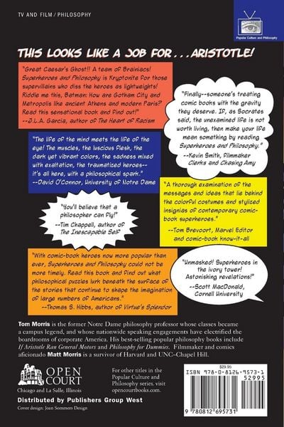 Produktbild: Superheroes and Philosophy