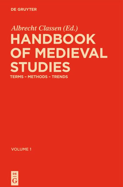Produktbild: Handbook of Medieval Studies