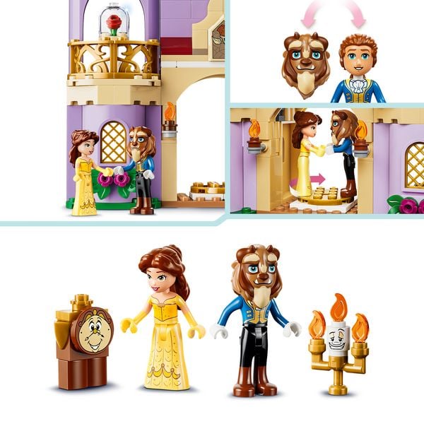 Produktbild: LEGO ǀ Disney Princess 43289 Das verzauberte Schloss von Belle und dem Biest, Bauset