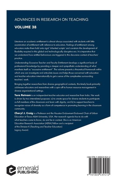 Produktbild: Understanding Excessive Teacher and Faculty Entitlement