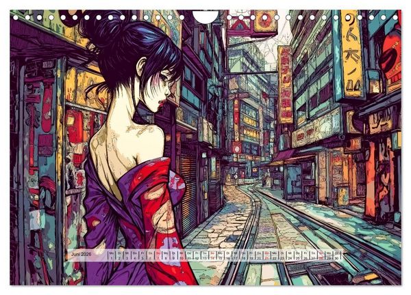 Produktbild: Comic City (Wandkalender 2026 DIN A4 quer), CALVENDO Monatskalender