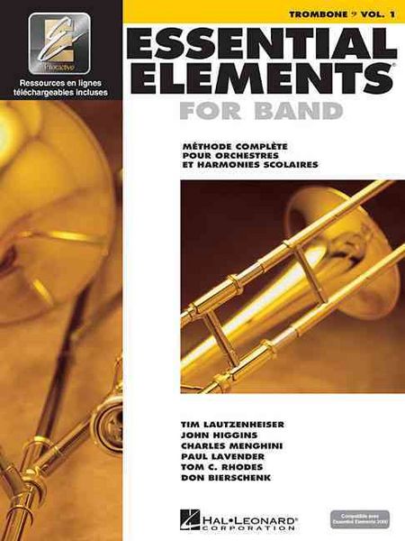 Produktbild: Essential Elements for Band Avec Eei Vol. 1 - Trombone (Book/Online Audio)