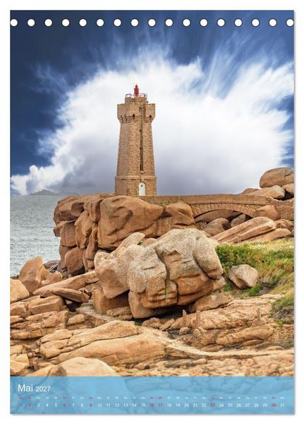 Produktbild: Bonjour Bretagne (Tischkalender 2027 DIN A5 hoch), CALVENDO Monatskalender