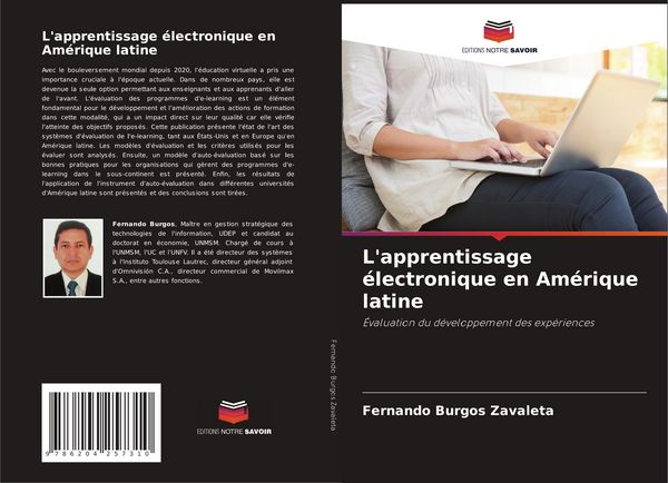 Produktbild: L'apprentissage &eacute;lectronique en Am&eacute;rique latine
