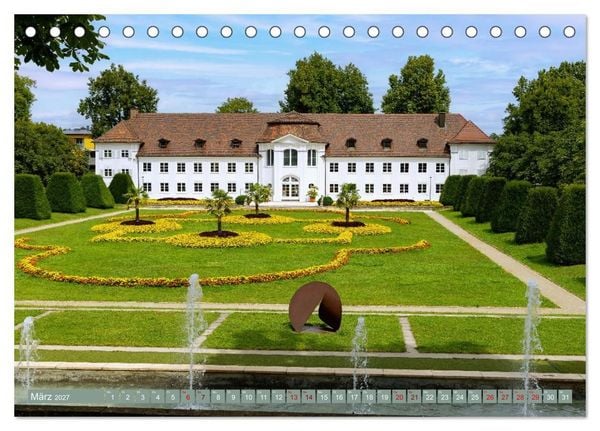 Produktbild: Facetten des Allg&auml;us. Landschaften und Orte zum Verlieben (Tischkalender 2027 DIN A5 quer), CALVENDO Monatskalender
