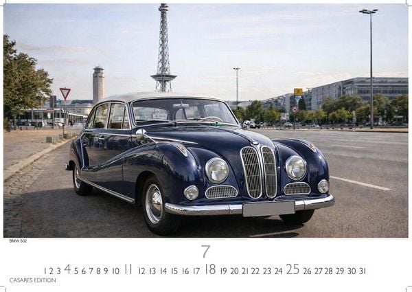 Produktbild: German Classic Cars Kalender 2027 &ndash; Wandkalender | Fotokalender Oldtimer 24x35 cm - deutsche Oldtimer - Meisterwerke deutscher Automobilgeschichte