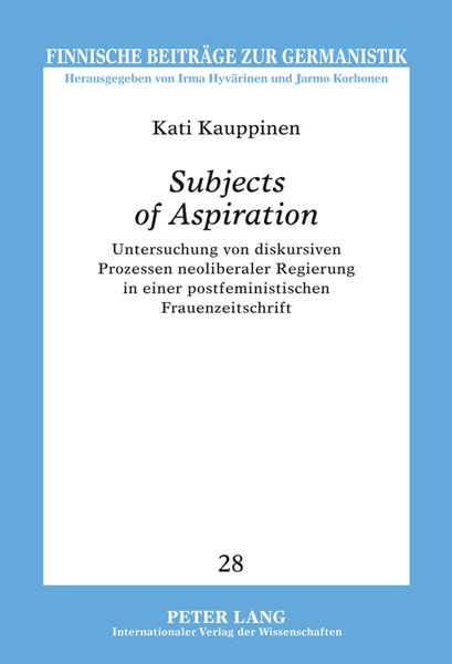 Produktbild: &laquo;Subjects of Aspiration&raquo;