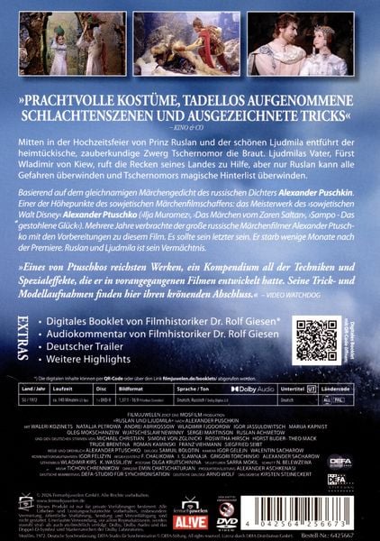 Produktbild: Ruslan und Ljudmila (DEFA Filmjuwelen)