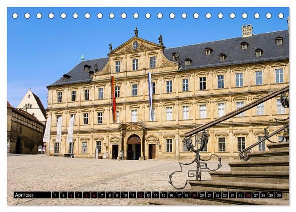 Produktbild: Bamberg und Fr&auml;nkische Schweiz (Tischkalender 2026 DIN A5 quer), CALVENDO Monatskalender