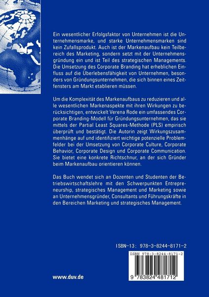 Produktbild: Corporate Branding von Gr&uuml;ndungsunternehmen