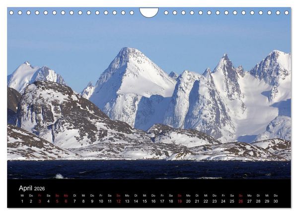 Produktbild: Gr&ouml;nland - Der wilde, wei&szlig;e Westen (Wandkalender 2026 DIN A4 quer), CALVENDO Monatskalender