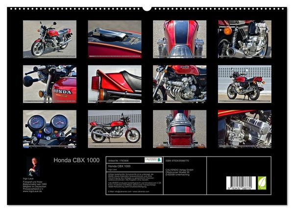 Produktbild: Honda CBX 1000 (hochwertiger Premium Wandkalender 2025 DIN A2 quer), Kunstdruck in Hochglanz