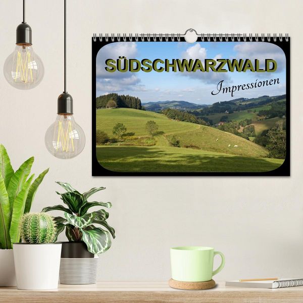 Produktbild: S&uuml;dschwarzwald - Impressionen (Wandkalender 2026 DIN A4 quer), CALVENDO Monatskalender