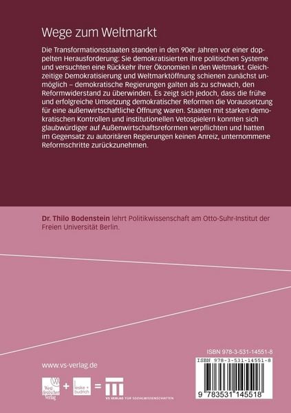 Produktbild: Wege zum Weltmarkt
