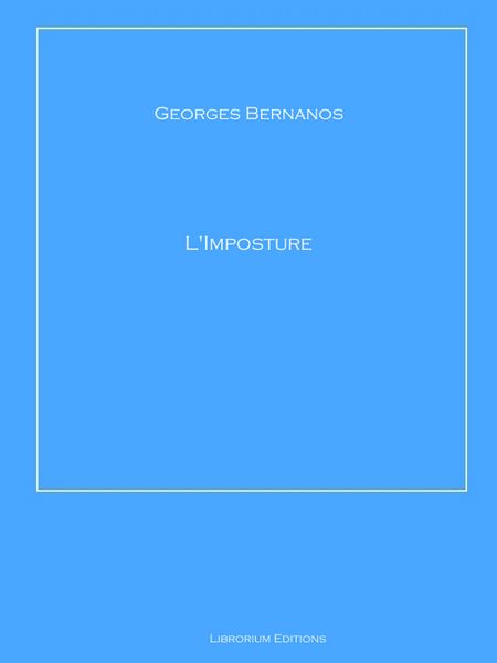 Produktbild: L'Imposture