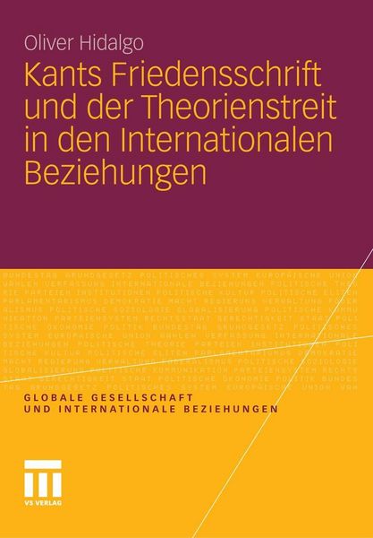Produktbild: Kants Friedensschrift und der Theorienstreit in den Internationalen Beziehungen