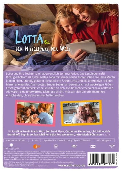 Produktbild: Lotta & der Mittelpunkt der Welt