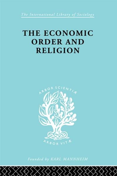 Produktbild: The Economic Order and Religion