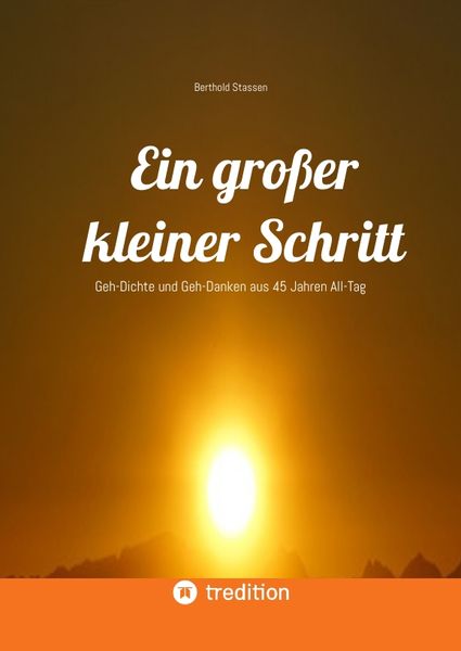 Produktbild: Ein gro&szlig;er kleiner Schritt - Gedichte, Gedanken, Essays