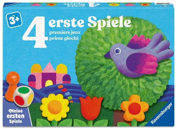4 erste Spiele - Kinderspiel ab 3 Jahre