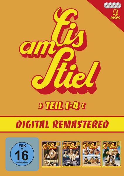 Produktbild: Eis am Stiel - Box 1 - Teil 1-4 [4 DVDs]