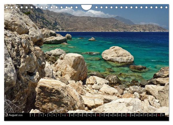 Produktbild: Karpathos / Griechenland (Wandkalender 2026 DIN A4 quer), CALVENDO Monatskalender