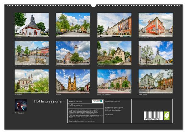 Produktbild: Hof Impressionen (hochwertiger Premium Wandkalender 2026 DIN A2 quer), Kunstdruck in Hochglanz