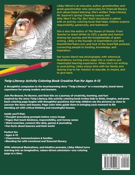 Produktbild: Twig-Literacy Activity Coloring Book