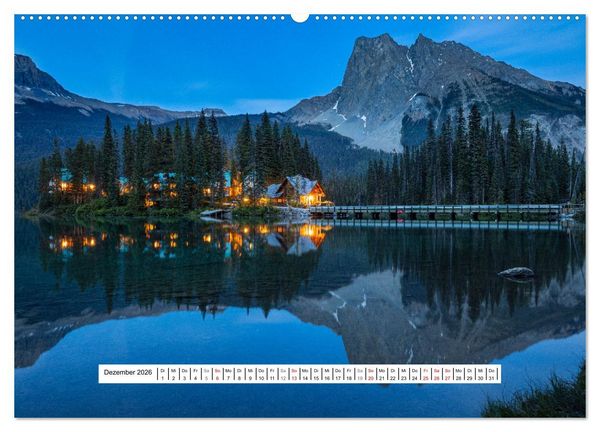 Produktbild: Die Kanadischen Rocky Mountains (hochwertiger Premium Wandkalender 2026 DIN A2 quer), Kunstdruck in Hochglanz