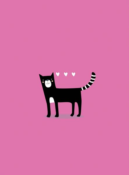 Produktbild: Notizbuch No. 43 - Cat Home