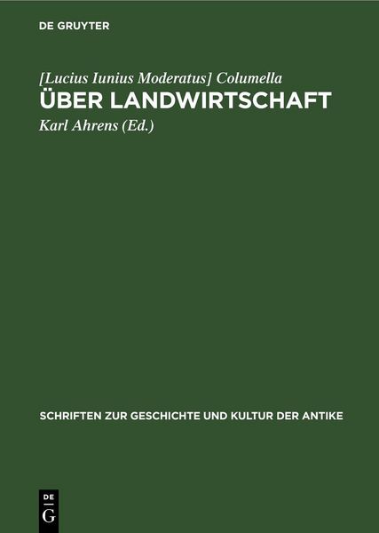 Produktbild: &Uuml;ber Landwirtschaft