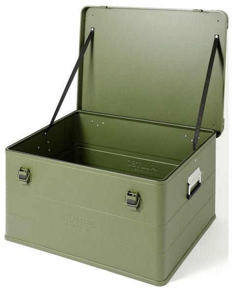Produktbild: Alutec INDUSTRY 13157Green Transportkiste Aluminium (L x B x H) 782 x 585 x 410mm