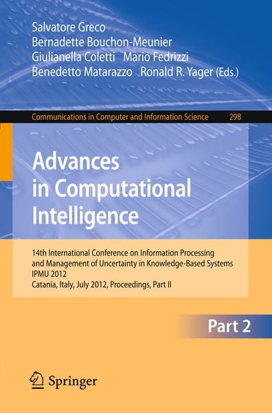 Produktbild: Advances in Computational Intelligence, Part II